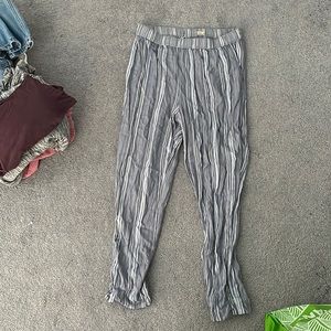 Hollister Blue Stripped Pants